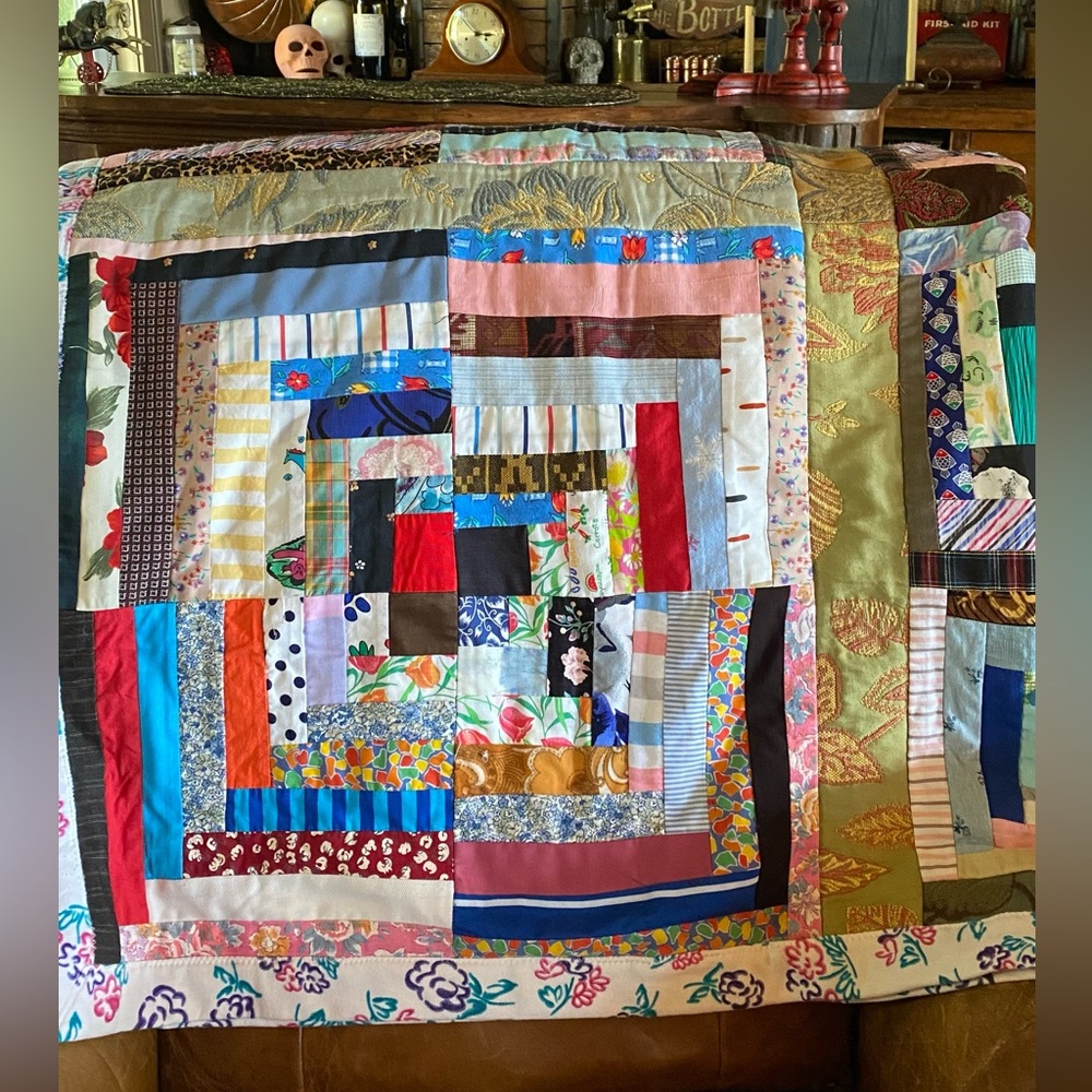 Vintage Patched Blanket
